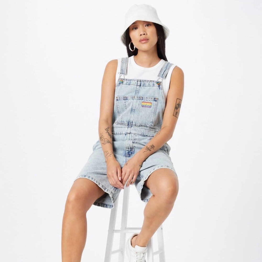 LEVI'S® PRIDE LIBERATION SHORTALLS NWT